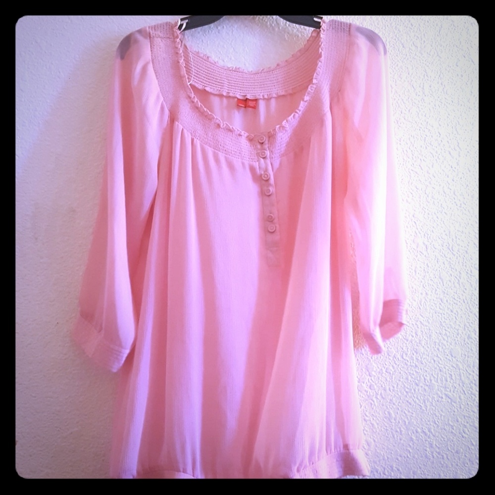 🌺Blush blouse